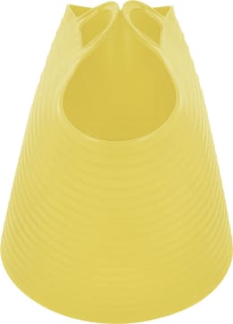 Produktbild: KERBL Aufbewahrungs- und Transportbehälter FlexBag 28 l, gelb, Kunststoff, mit zwei Griffen, 323534