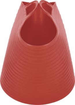 Produktbild: KERBL Aufbewahrungs- und Transportbehälter FlexBag 28 l, rot, Kunststoff, mit zwei Griffen, 323535