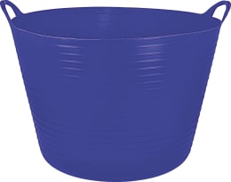 Produktbild: KERBL Aufbewahrungs- und Transportbehälter FlexBag 42 l, blau, Kunststoff, mit zwei Griffen, 323536