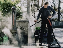 Lifestyle: KECKEX Unkrautvernichtungsgerät Komex Jespi für Unkrautbeseitigung, Kaugummi-Entfernung und schonende Reinigung