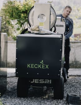 Lifestyle: KECKEX Unkrautvernichtungsgerät Komex Jespi für Unkrautbeseitigung, Kaugummi-Entfernung und schonende Reinigung