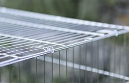 Lifestyle: KERBL Freilaufgehege 230 x 115 x 70 cm, rechteckig, Metall, mit Ausbruchsperre