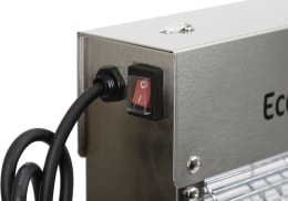 Produktbild: KERBL Fliegenvernichter Eco Kill Inox IPX4 2 x 15 W, blau, max. 150 m², Edelstahlgehäuse, spritzwassergeschützt