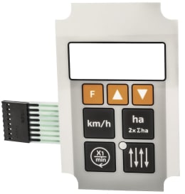 Produktbild: Folientastatur für Sämonitor Kuhn Hector, Pöttinger Multitronic 2, Rabe Multitronic
