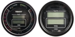Produktbild: Display LCD für Rundinstrumente VDO 100/145 mm Traktor Fendt