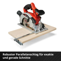 Produktbild: EINHELL Power X-Change Akku-Handkreissäge TE-CS 18/165-1 Li - Solo