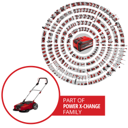 Produktbild: EINHELL Power X-Change Akku-Kehrmaschine TE-SW 18/610 Li-Solo
