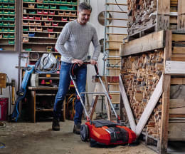 Lifestyle: EINHELL Power X-Change Akku-Kehrmaschine TE-SW 18/610 Li-Solo