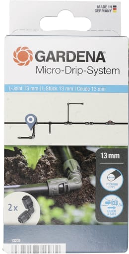 Produktbild: GARDENA Micro-Drip-System L-Stück 13 mm (1/2'') Bewässerung