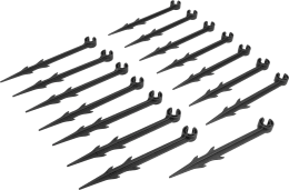 Produktbild: GARDENA Micro-Drip-System Rohrhalter 3/16, 15 St. 13218-20
