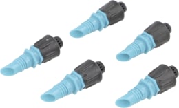 Set: GARDENA Micro-Drip-System Sprühdüse 360° orange, grau, 13322-20