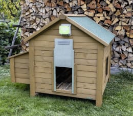 Lifestyle: KERBL Türöffner Basic mit Seilzug für automatische Hühnerklappe