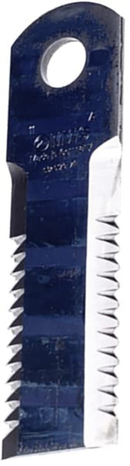 Produktbild: MWS Häckslermesser 175 x 50 x 4,5 mm gezahnt, für Strohhäcksler Biso Mähdrescher Case IH, Fendt, John Deere
