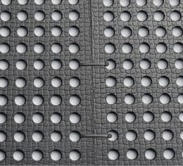 Produktbild: Kraiburg Ringloch-Gummimatte Lomax 175 x 110 x 2,4 cm