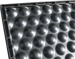 Produktbild: Kraiburg Gummimatte Polsta 91 x 110 x 10 cm, für vorderen Bereich des Tiefboxensystems