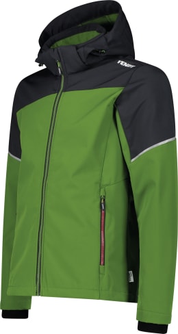Produktbild: Fendt Softshelljacke Herren grün, schwarz, silber, rot von CMP