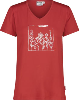 Produktbild: Fendt T-Shirt Damen rot, weiß