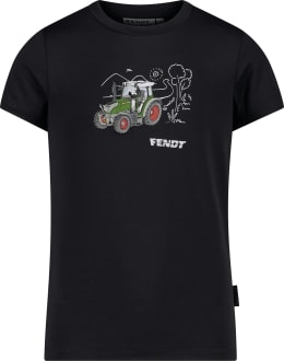 Produktbild: Fendt T-Shirt Kinder schwarz