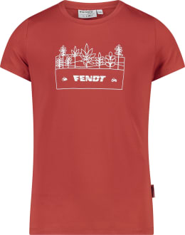 Produktbild: Fendt T-Shirt Kinder rot, weiß