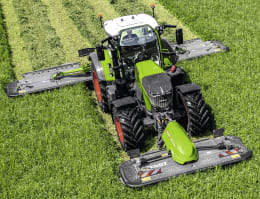 Lifestyle: Fendt Scheibenmähwerk Slicer F Front Pendelbock