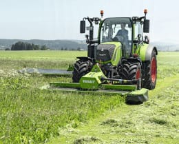 Lifestyle: Fendt Scheibenmähwerk Slicer FQ Front 3D-Zugbock