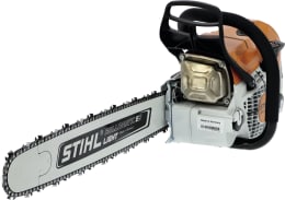 Produktbild: STIHL Benzin-Kettensäge MS 500i mit 50 cm Schwertlänge in Orange-Grau