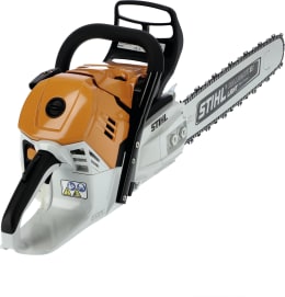Produktbild: STIHL Benzin-Kettensäge MS 500i mit 50 cm Schiene, orange-schwarzes Gehäuse