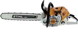 Produktbild: STIHL Benzin-Kettensäge MS 500i mit 50 cm Schienenlänge in orange-weiß
