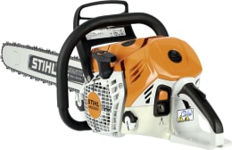 Produktbild: STIHL Benzin-Kettensäge MS 500i mit 71 cm Schienenlänge, orange-weißes Gehäuse