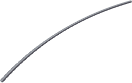 Produktbild: STIHL Mähfaden gezahnt 3,0 mm/185 mm, grau, 0000 930 3504