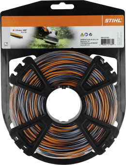 Produktbild: STIHL Mähfaden CF3 Pro 2,4 mm/70 m, schwarz, orange, grau, 0000 930 4303
