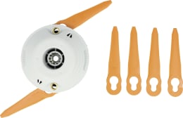 Produktbild: STIHL Mähkopf Polycut 3-2 mit zwei beweglichen Kunststoffmessern, für Motorsense FSA 30, 57, FSE 52