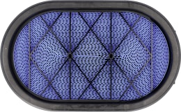 Produktbild: Massey Ferguson Luftfilter Höhe 187 mm, für Traktor MF 6000, 7000
