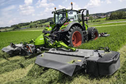Lifestyle: Fendt Scheibenmähwerk Slicer Dreipunktanbau Heck, Mähkombination