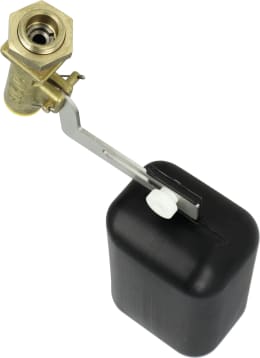 Produktbild: Suevia Schwimmerventil Mod. 675 3/4 AG, max. 1 bar Niederdruck, für Weidetrog WT 80, 200, 400, 600, 1000, 1500