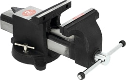 Produktbild: Schraubstock Stahl (SC37), Fuß um 360° drehbar