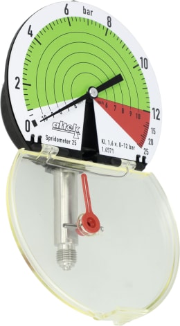 Produktbild: Rau Quantometer 0 bis 12 bar, flüssigdüngerfest, für Feldspritze