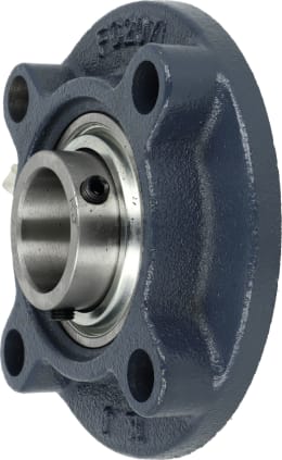 Produktbild: Rau Flanschlager UCFC 207 35 mm, 4-Loch, für Doppelrotor, Packer Grubber