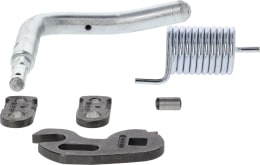 Produktbild: Fendt Betätigungshebel für Anhängekupplung Scharmüller, Zugöse 40 mm, Traktor Fendt, Massey Ferguson