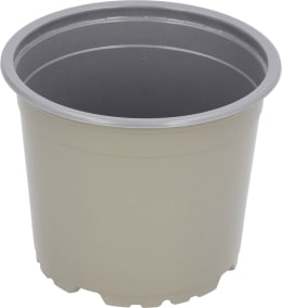 Produktbild: TEKU® Rundtöpfe VCG 12 cm taupe