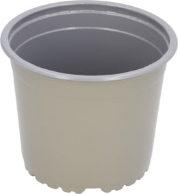 Produktbild: TEKU® Rundtöpfe VCG 13 cm taupe