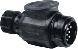 Produktbild: TRAILER POOL Stecker 12 V 13-polig, Bajonettverschluss, Schraubanschluss, Kunststoff