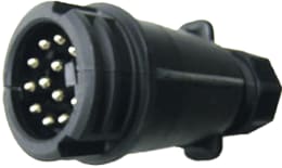 Produktbild: TRAILER POOL Stecker 12 V 13-polig, steckbar, Schraubanschluss, Kunststoff