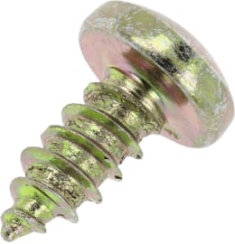 Produktbild: Fendt Blechschraube DIN 7981 4,2 x 9,5 mm, Stahl, verzinkt gelb (A3L), Linsensenkkopf, mit Spitze