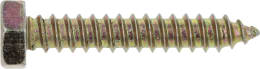 Produktbild: Fendt Blechschraube DIN 7976 4,2 x 25 mm, Stahl, verzinkt gelb (A3L), mit Spitze