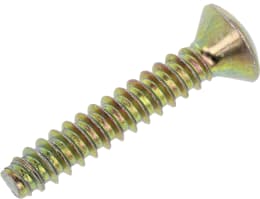 Produktbild: Fendt Blechschraube DIN 7983 4,2 x 25 mm, Stahl, verzinkt gelb (A3L), Linsensenkkopf