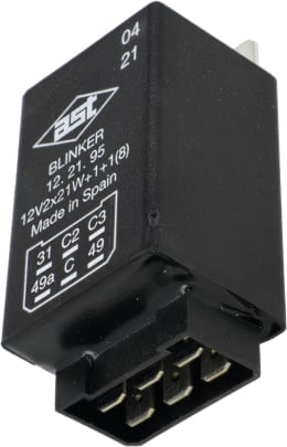 Produktbild: Fendt Warnblinkgeber 12 V/18 W, 2 W + 1 W + 1 W