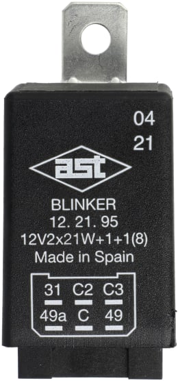 Produktbild: Fendt Warnblinkgeber 12 V/18 W, 2 W + 1 W + 1 W