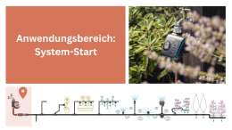 Detailbild: GARDENA Bewässerungssystem mit smart Sensor Control und Micro-Drip-System im Garten
