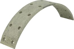 Produktbild: Fendt Bremsbelag 327 x 50 x 6 mm, Ø 300 mm, 16 Bohrungen, für Fußbremse Traktor Geräteträger